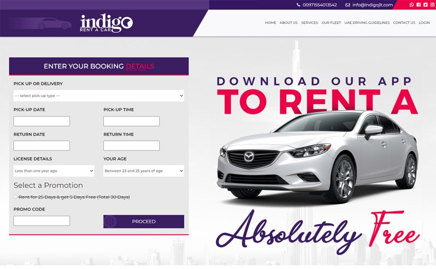 Indigo Rent A Car